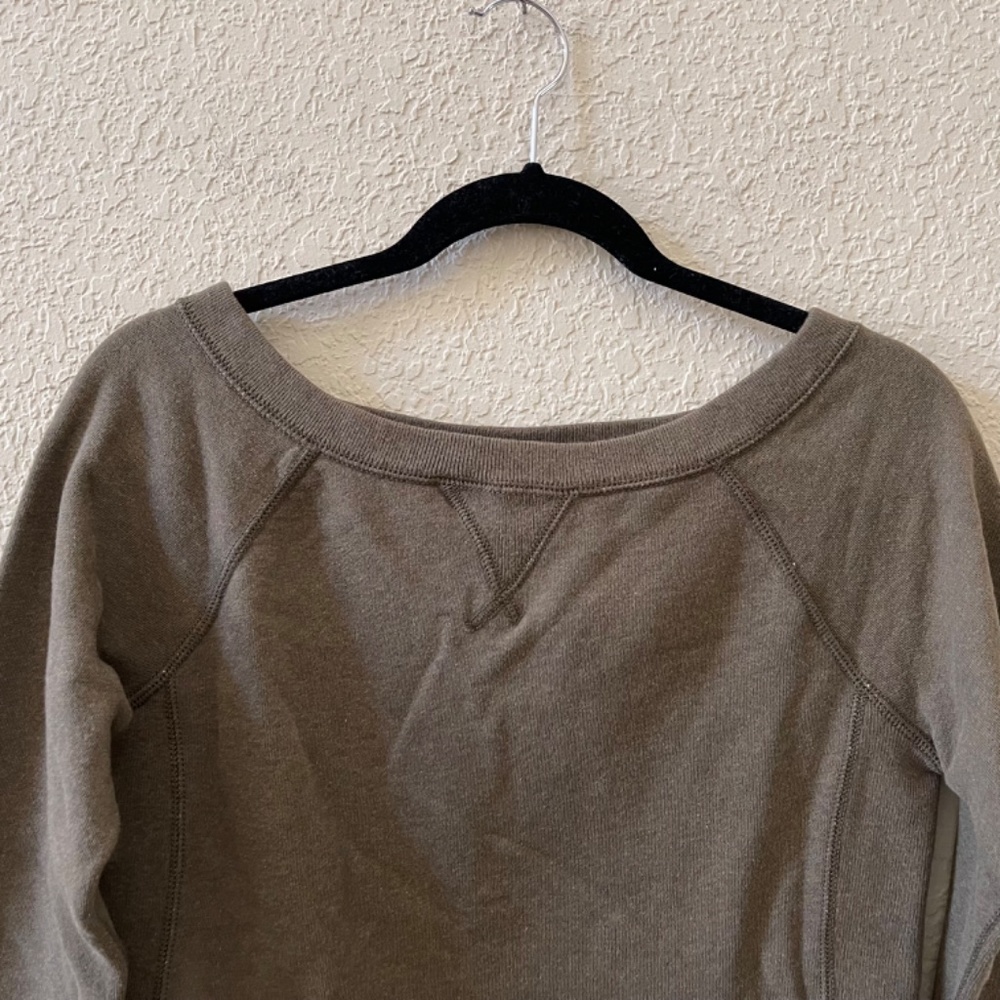 Ralph Lauren Sweatshirt Women's Olive - Picture 3 of 9